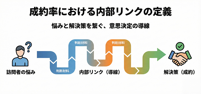 成約率における内部リンクとは