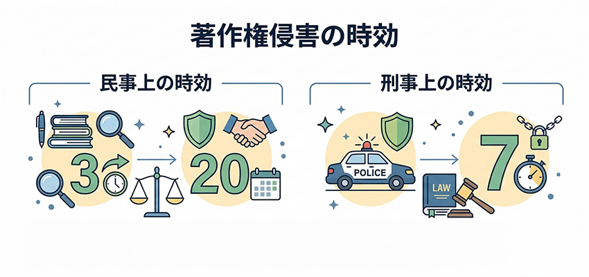 著作権侵害の時効