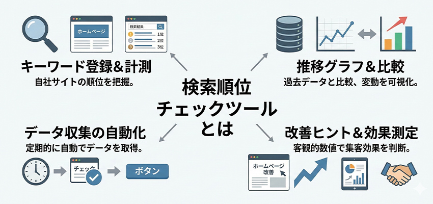 検索順位チェックツールとは