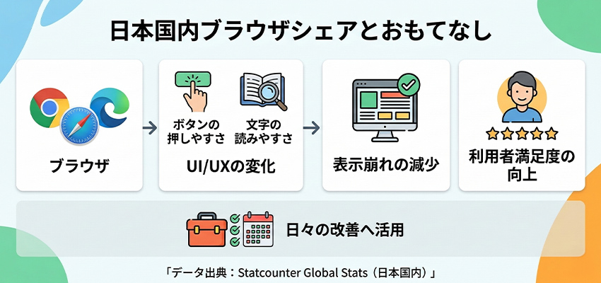 ブラウザシェアとは