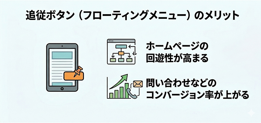 追従ボタンのメリット