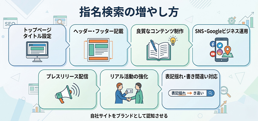 指名検索の増やし方